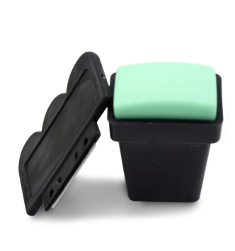 Stempel Green en schraper